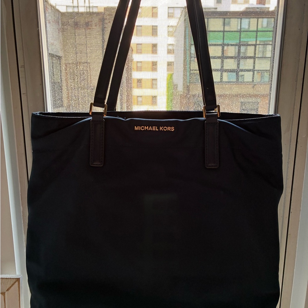 Michael Kors Black Saffiano Leather Tote